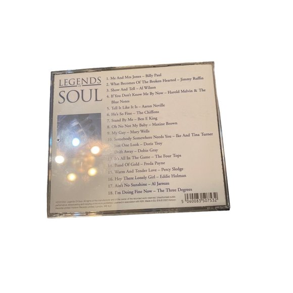 Legends of soul Aaron Neville Ike Tina turner Music cd - Picture 3 of 4